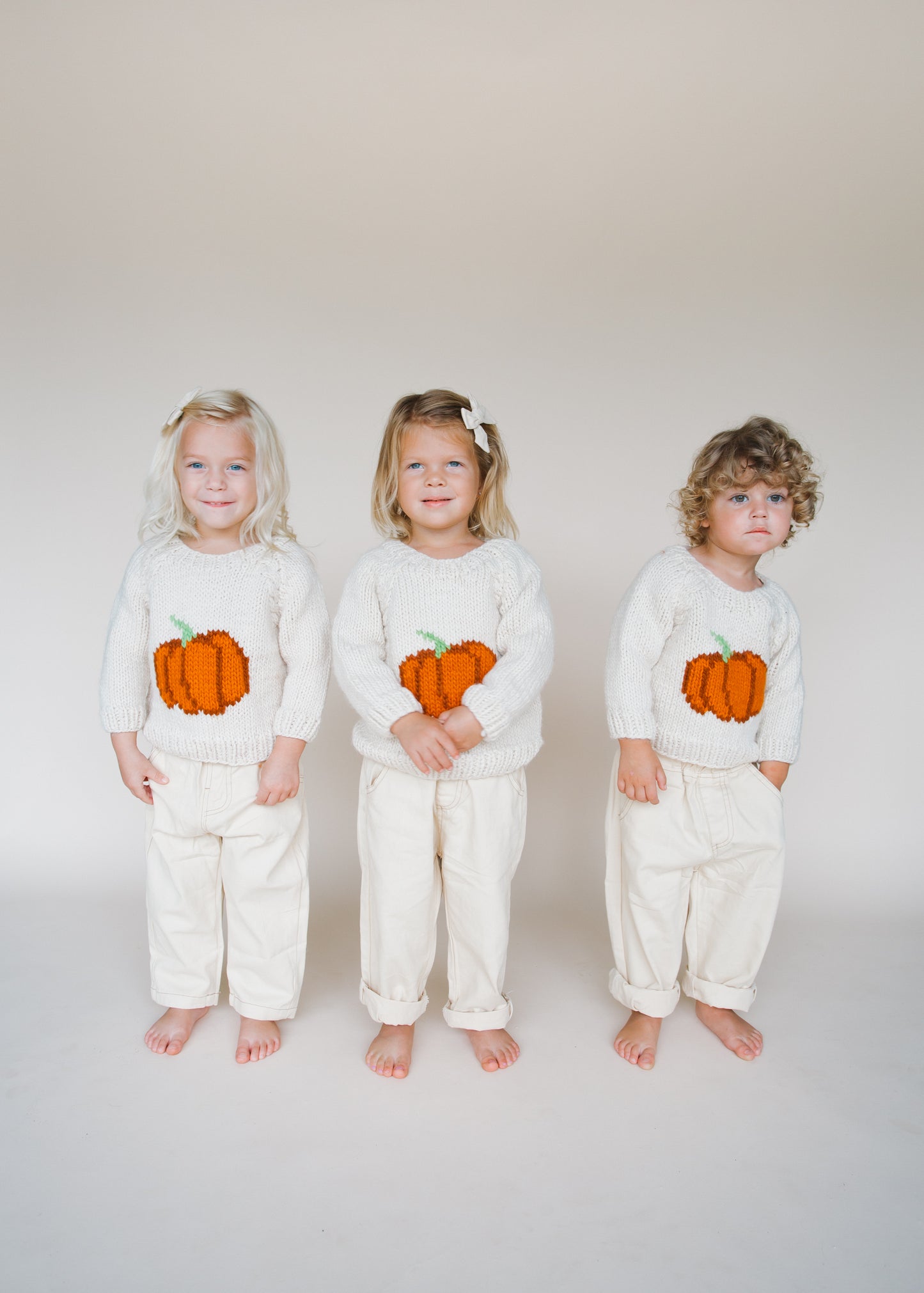 Pumpkin Crew Neck Sweater