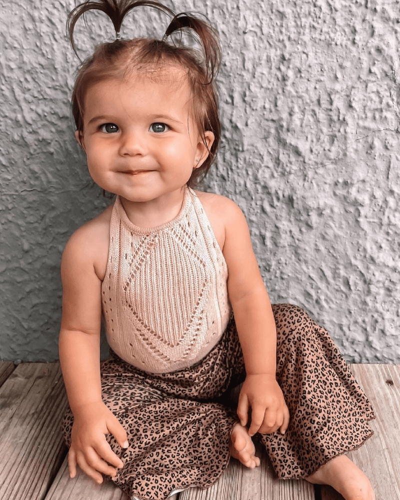 Drake Crochet Halter Romper