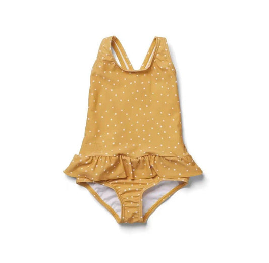Polka Dot One-Piece Swimsuit