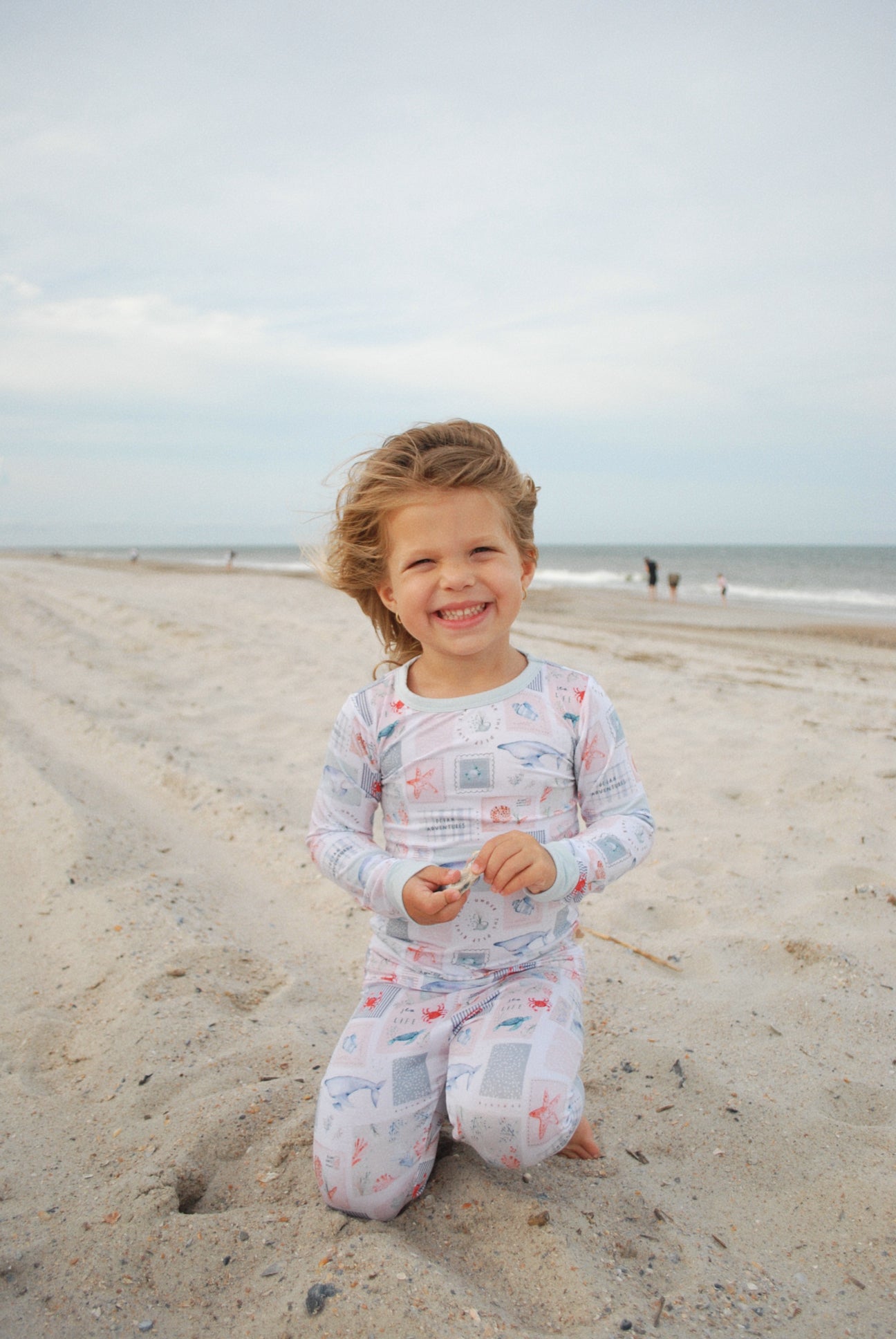 Coastal Patchwork Two Piece Pajama