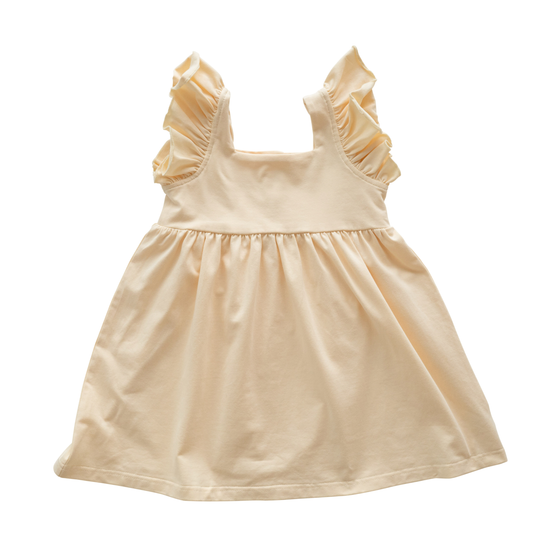 Lemonade Organic Cotton Butterfly Sleeve Dress
