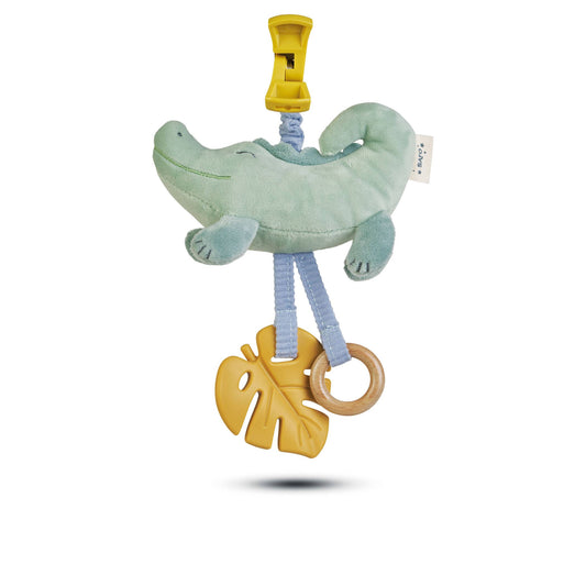 Jungle Party Pull Down Rattle Crocodile