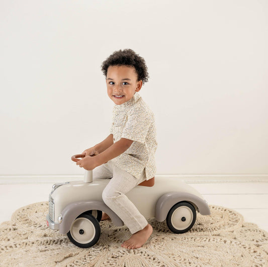 Levi Button Up Polo: 12-24 monthsUS numeric / Long sleeve