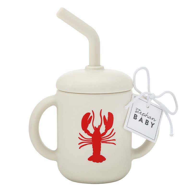 Silicone Sippy Cup - Lobster
