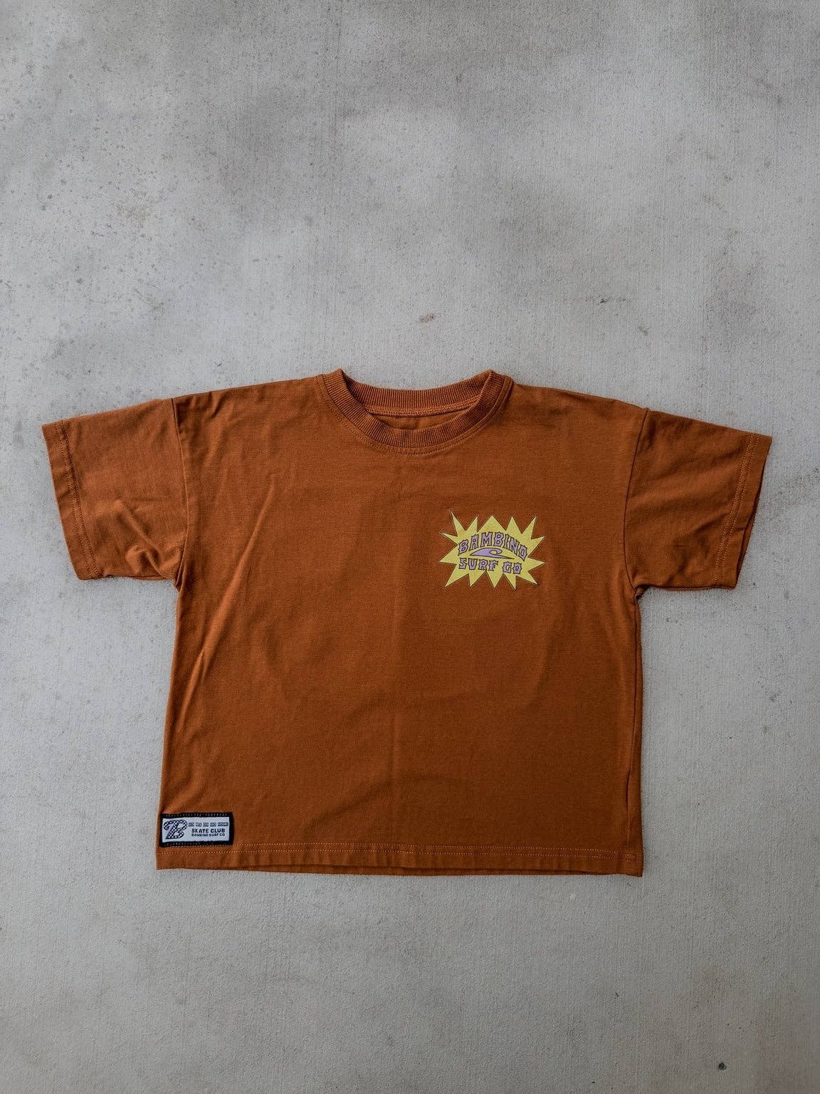 Brown Starburst Tee
