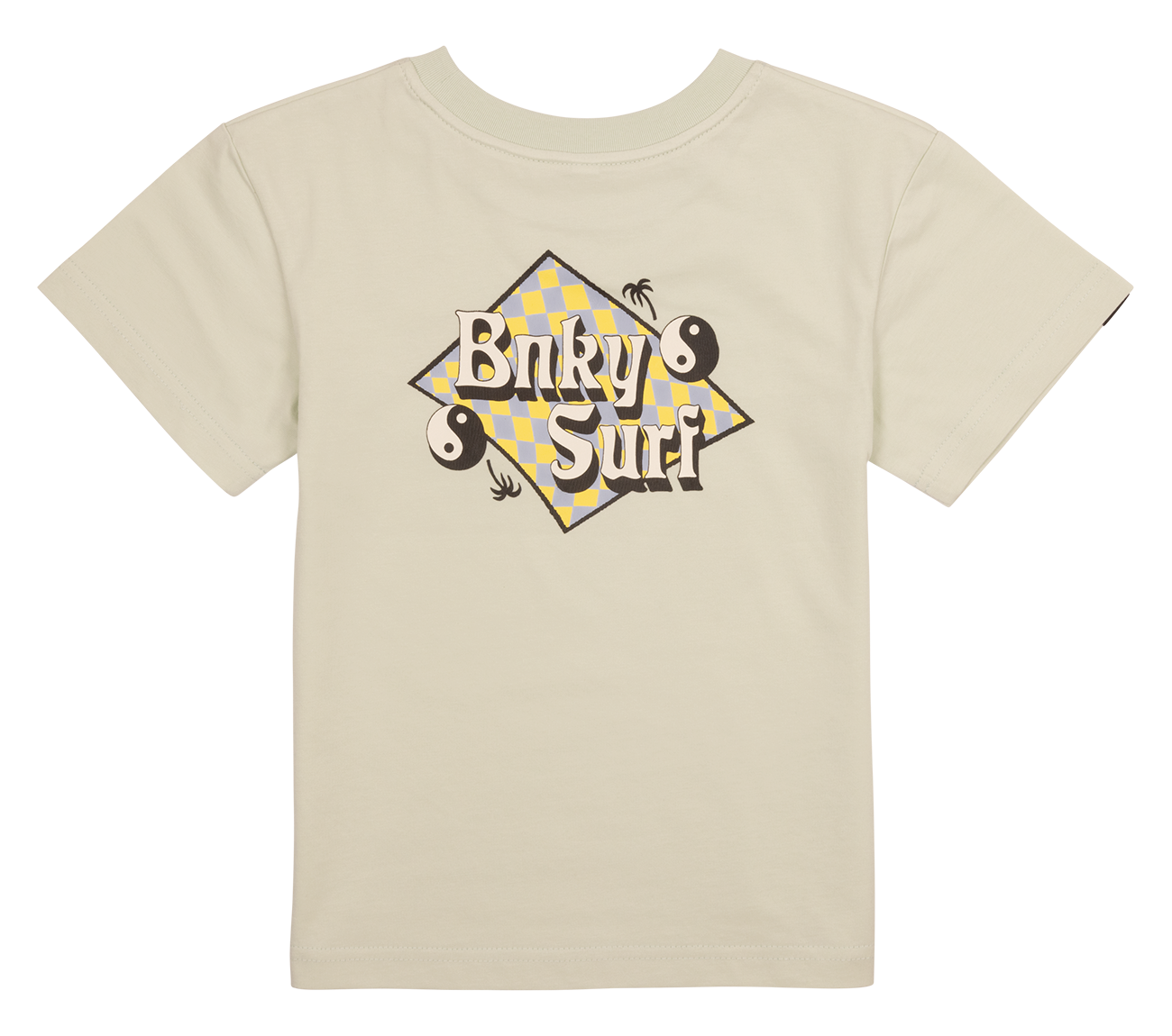 BINKY BRO Kani Rock Surf T-Shirt: Light Green