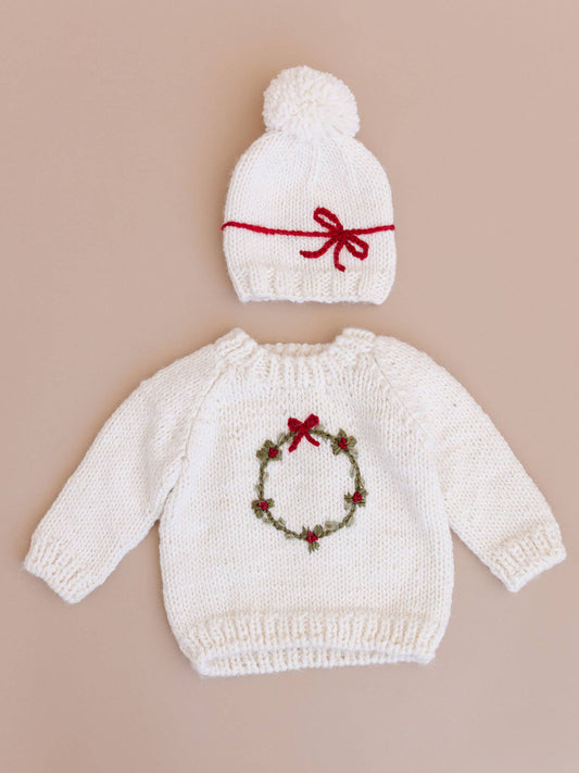 Wreath Knit Sweater