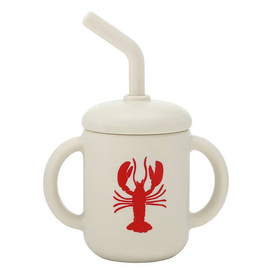 Silicone Sippy Cup - Lobster
