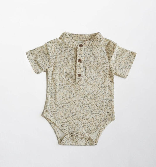 Levi Button Up Polo: 12-24 monthsUS numeric / Long sleeve