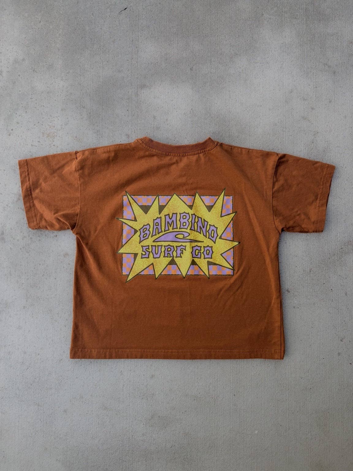 Brown Starburst Tee