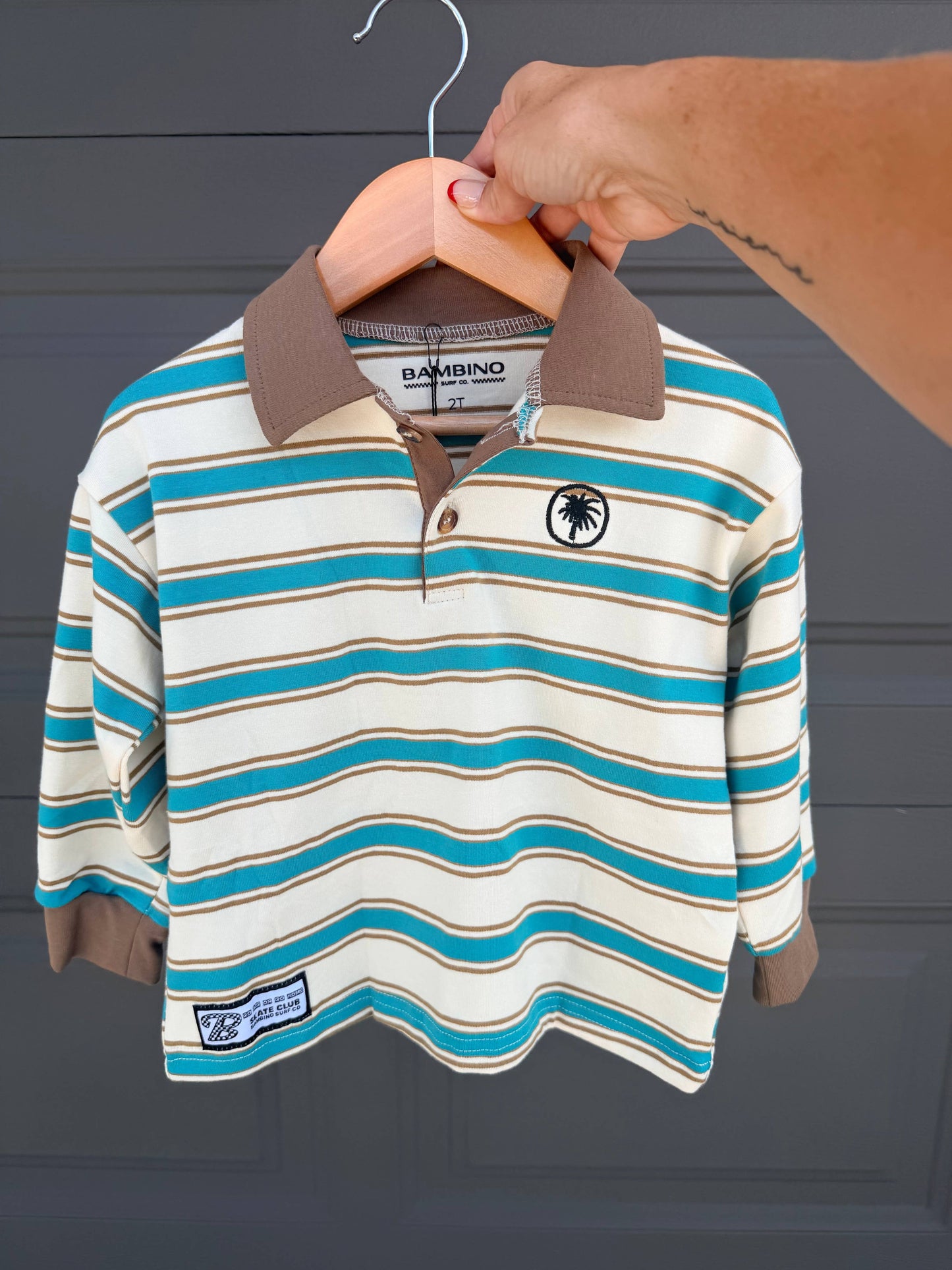 Ollie Stripe Collared Shirt