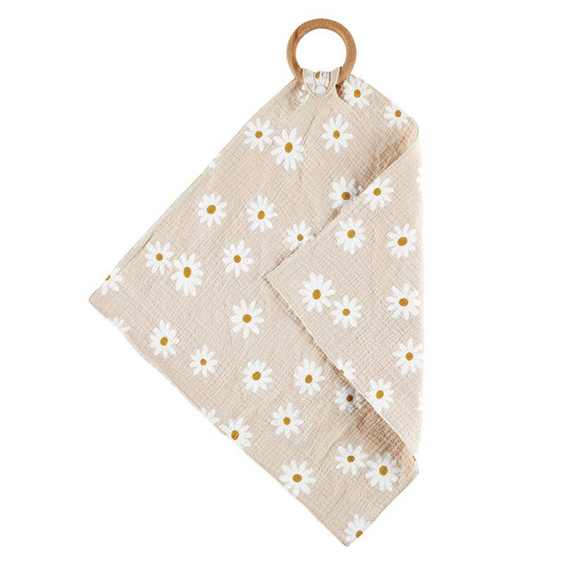 Mini Blankie Teether Daisy