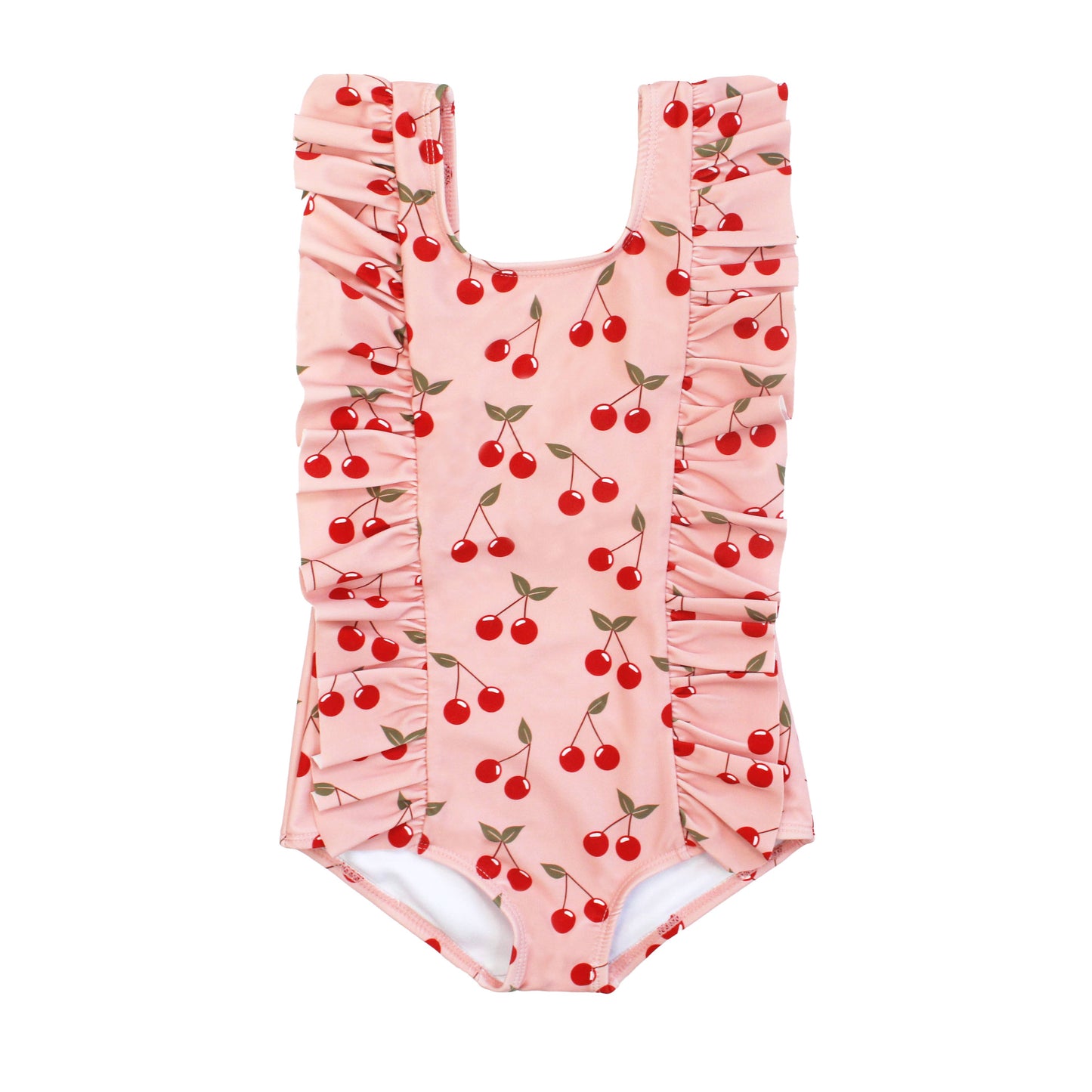Very Cherry Ruffle One Piece Swimsuit