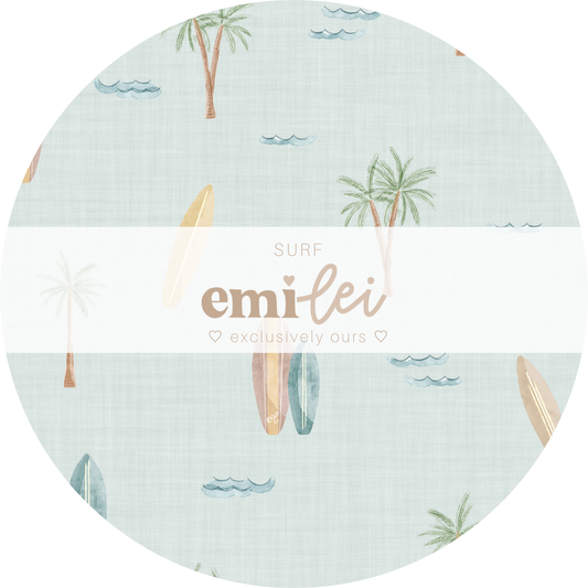 Bamboo Convertible Baby Footie Pajama - Surf