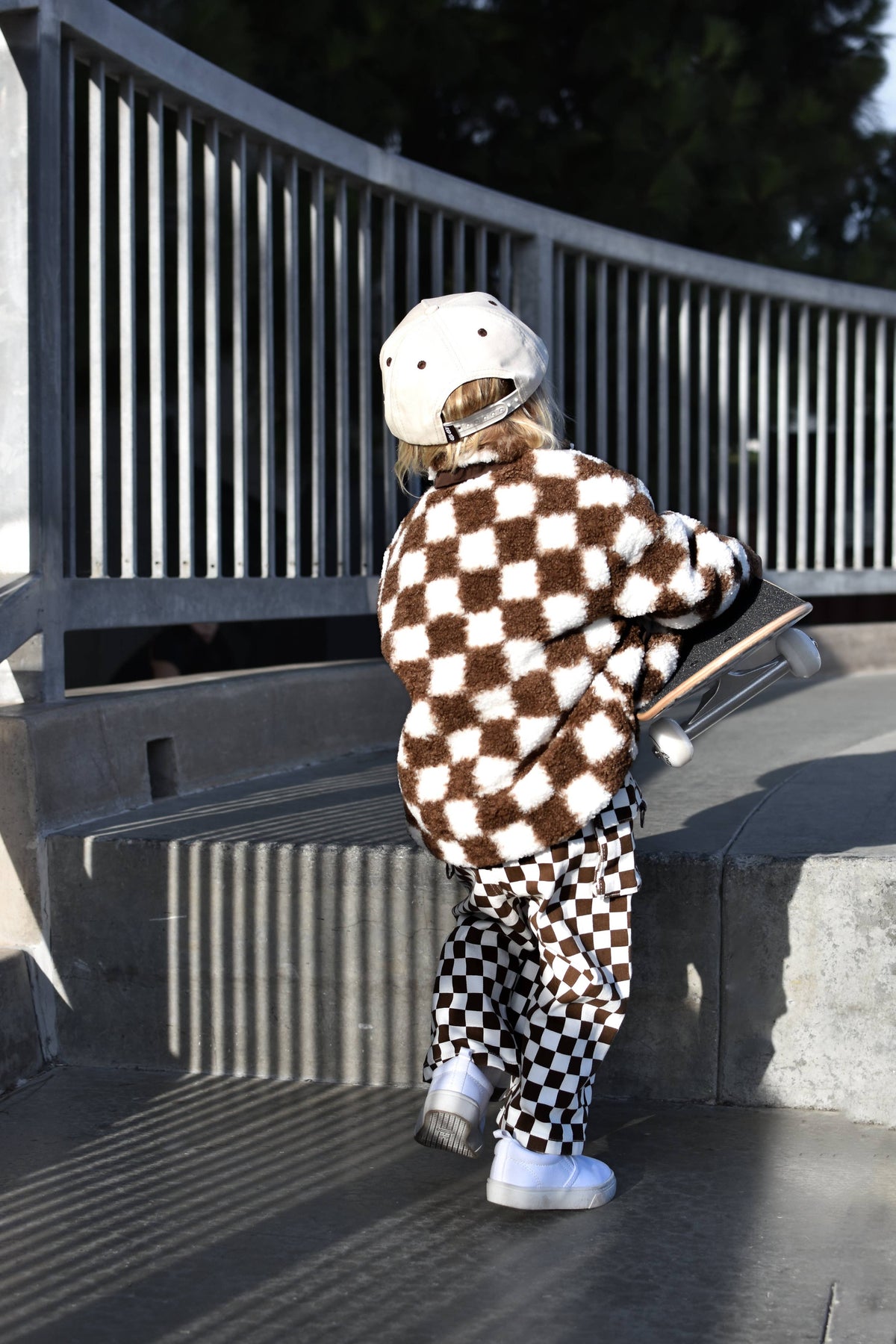 Summit Checkered Sherpa Zip