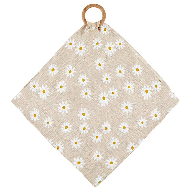 Mini Blankie Teether Daisy