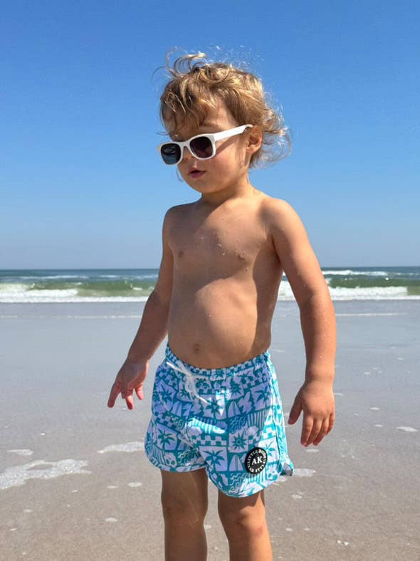 Tidal Wave Swim Trunks