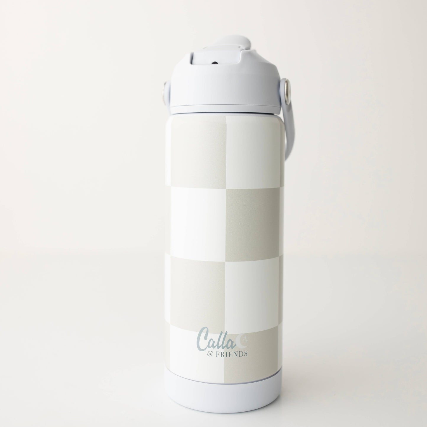 The Kyler Tumbler - Checkered: Khaki