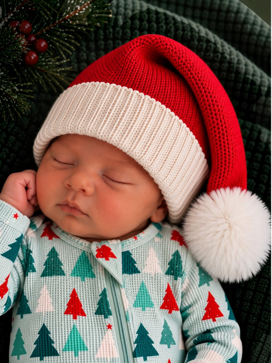 Knit Santa Hat