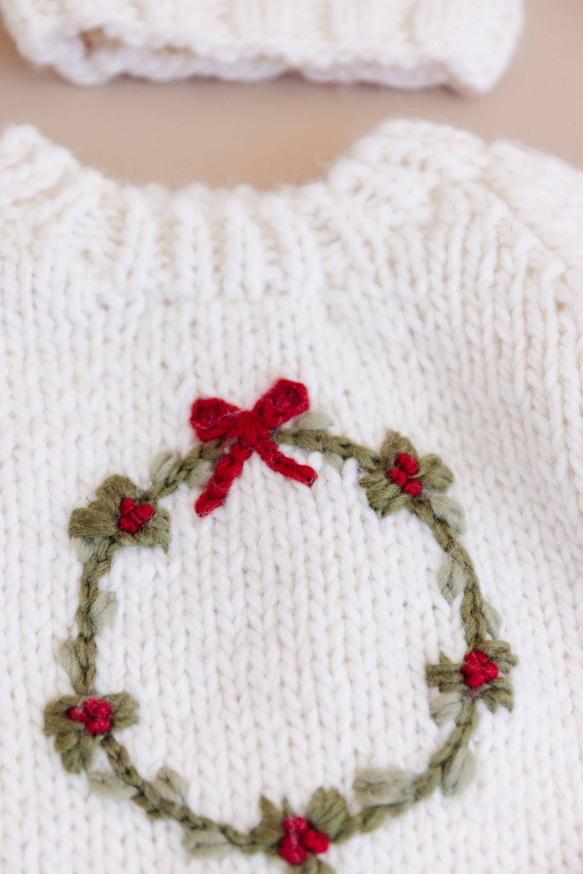 Wreath Knit Sweater