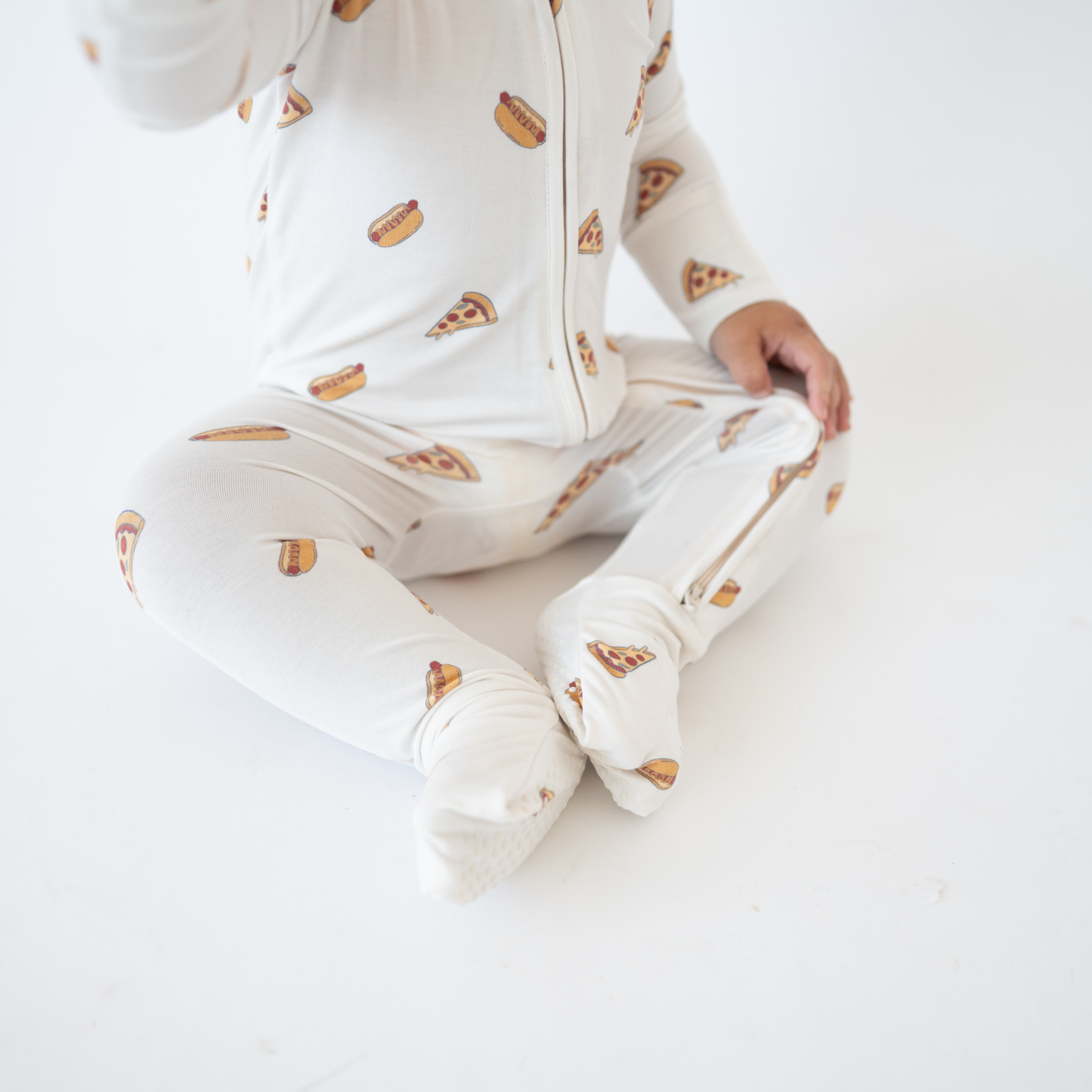 Slice, Slice, Baby Bamboo 2-Way Zip Romper