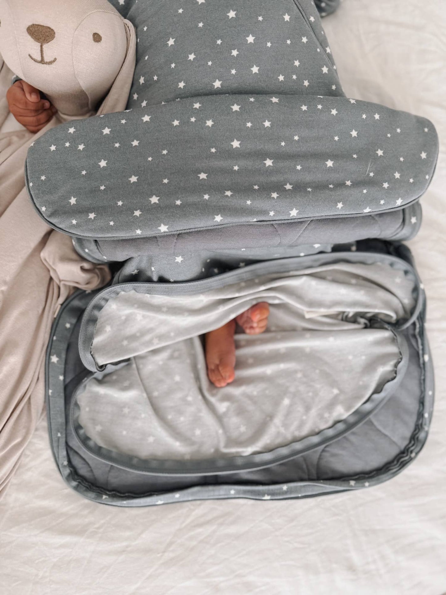Gunamuna Newborn Swaddle (0.5) Posies