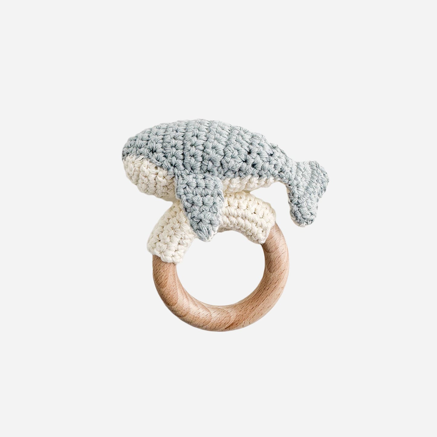 Crochet Rattle: Whale