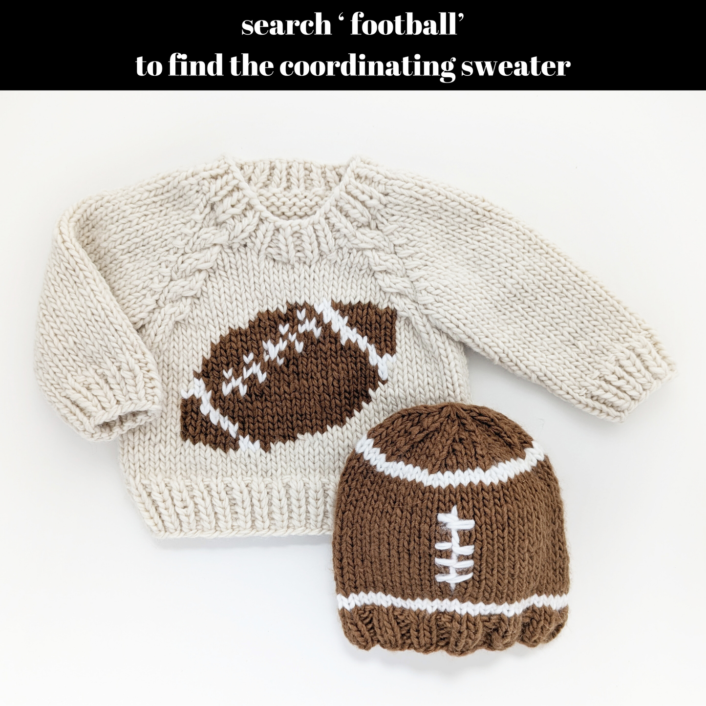 Football Beanie Game Day Hat