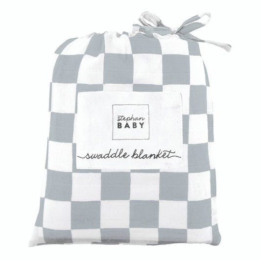 Checkerboard Swaddle Blanket