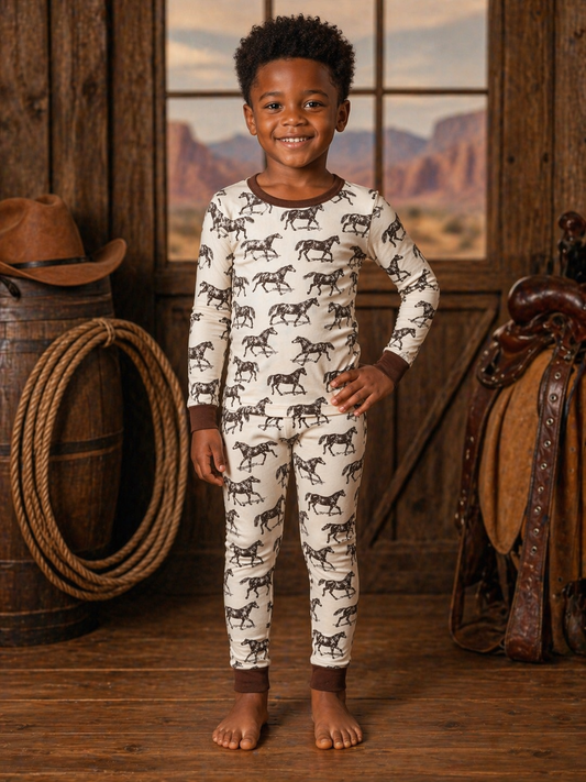 Wild Mustang 2 Piece Set