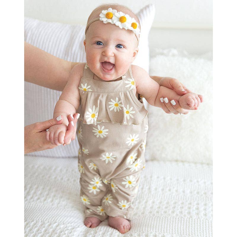 Flutter Overall Ruffle Romper