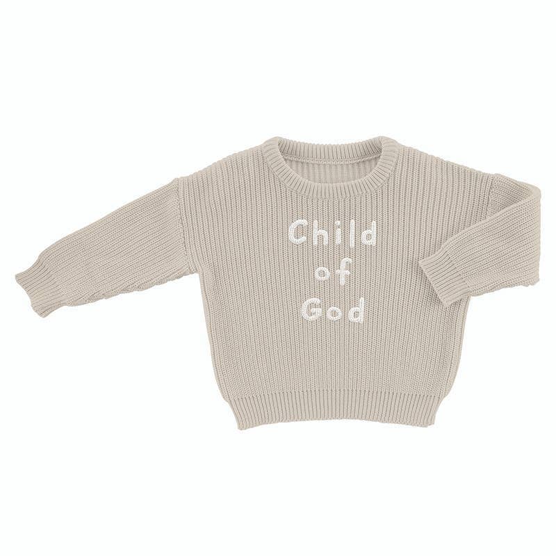 Child of God Chunky Knit Sweater