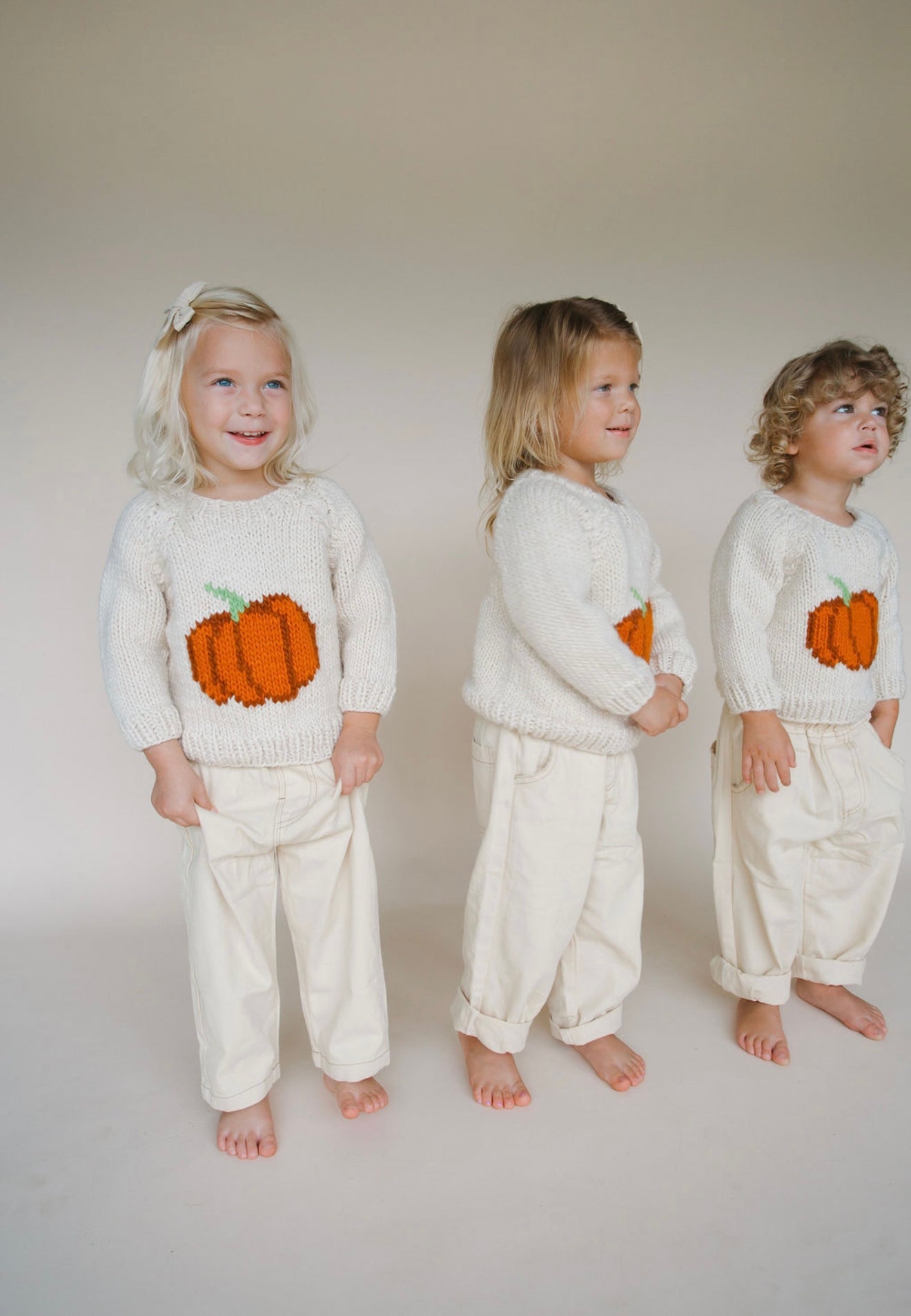 Pumpkin Crew Neck Sweater