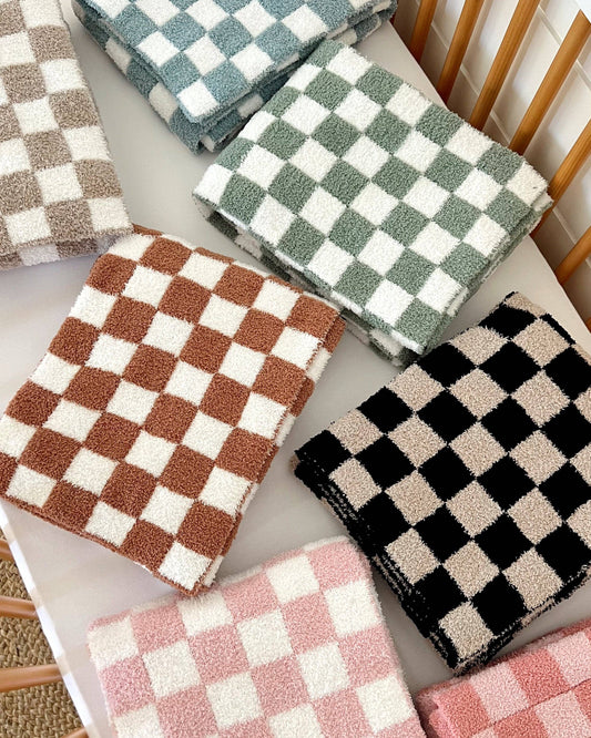 Phufy® Bliss Checkerboard Blanket
