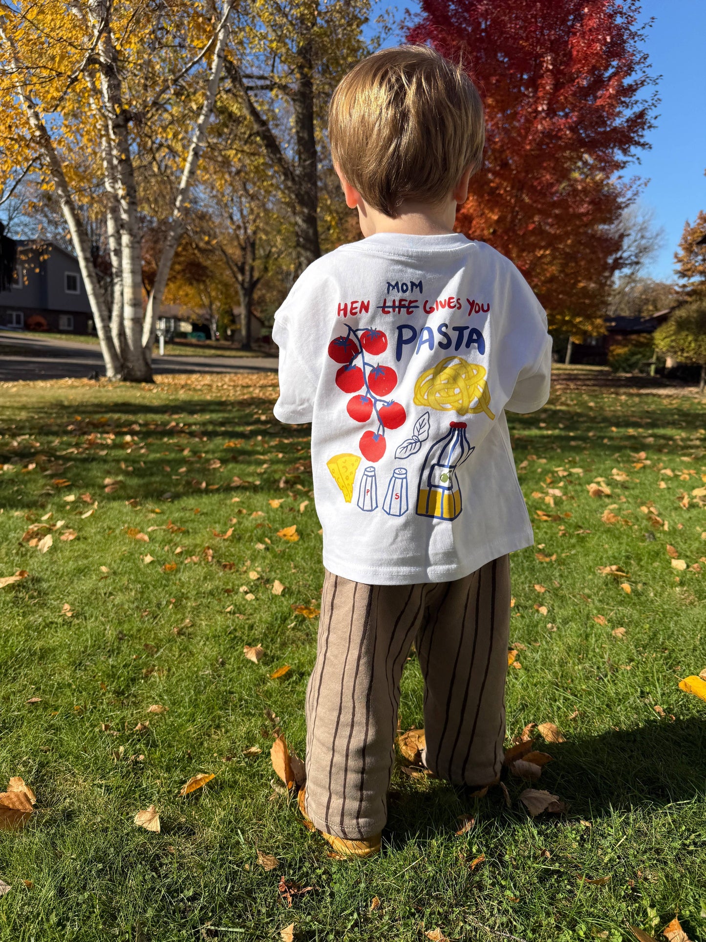 "When Mom Gives You Pasta" Tee