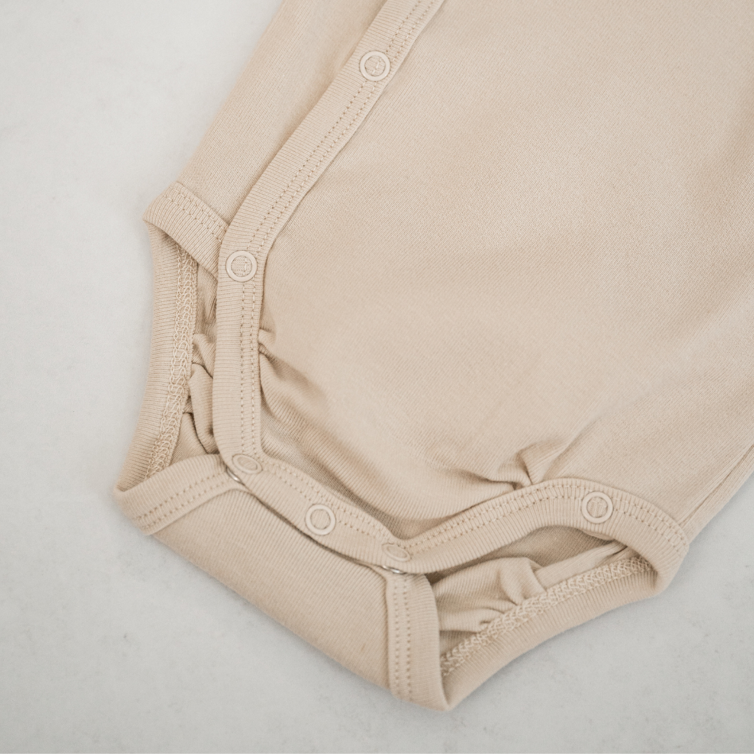 Kimono Bodysuit: Oatmeal