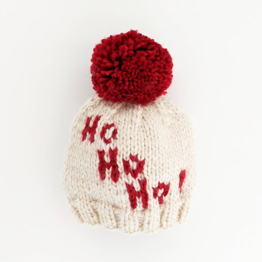 Ho Ho Ho! Hand Knit Beanie