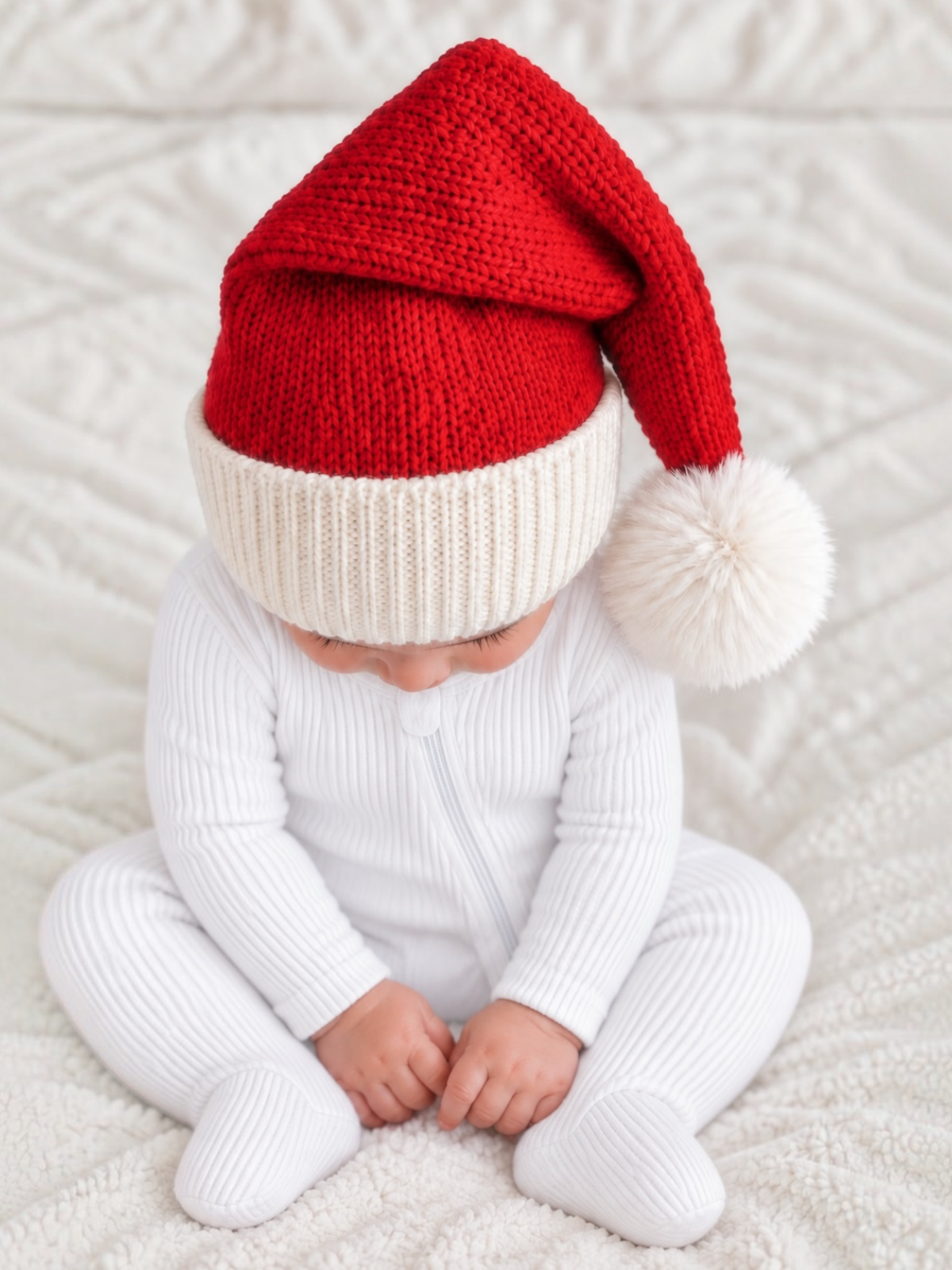 Knit Santa Hat