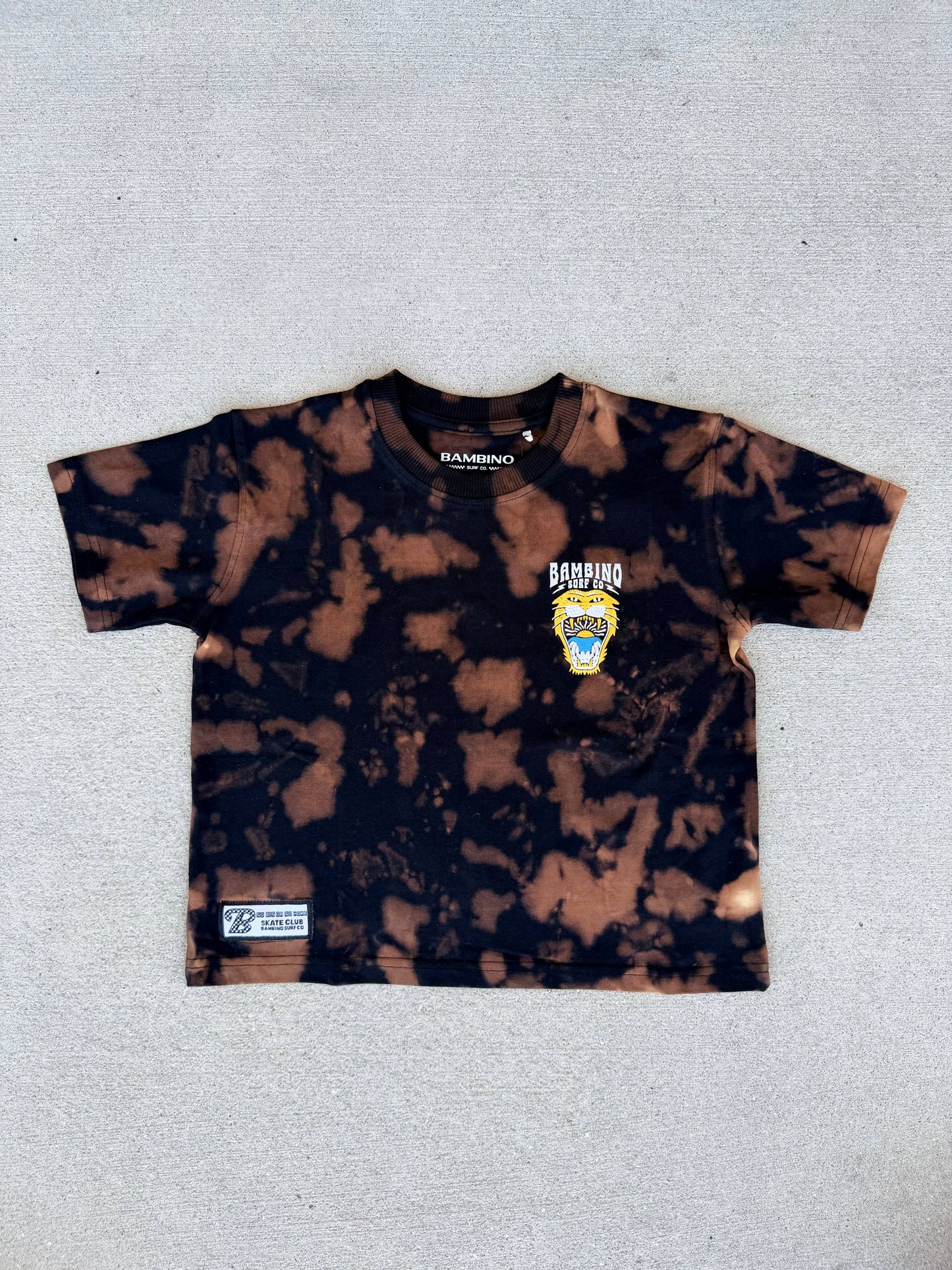 Tiger Tie Dye Tee
