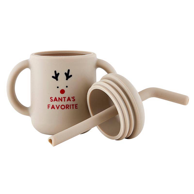 Silicone Sippy Cup - Santa's Favorite