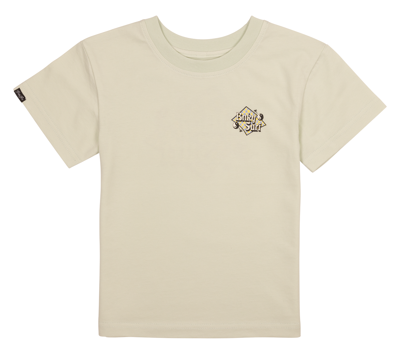 BINKY BRO Kani Rock Surf T-Shirt: Light Green