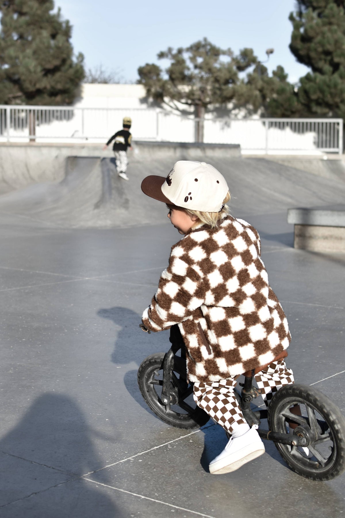 Summit Checkered Sherpa Zip