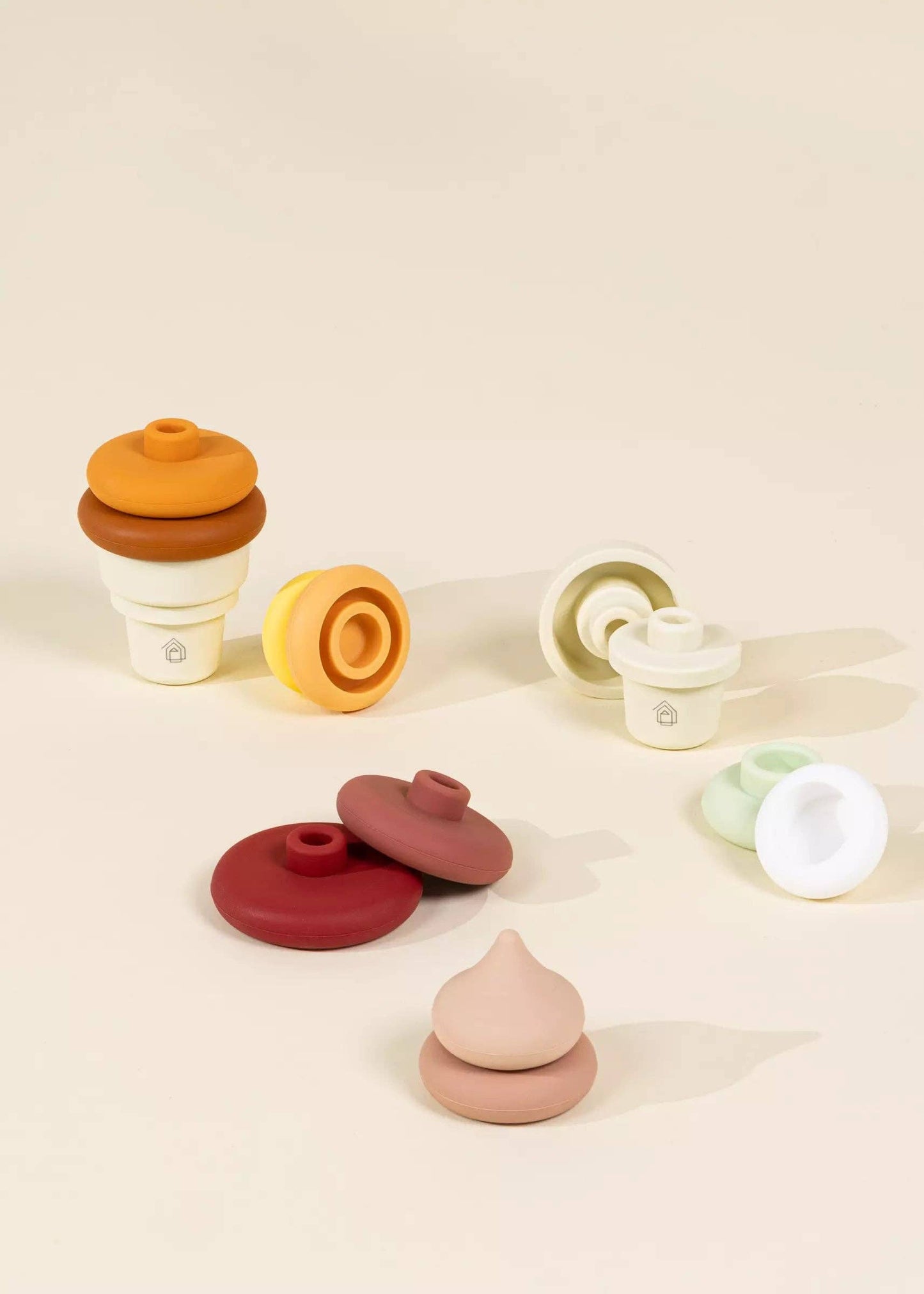 Stackable Ice Cream Cone Set