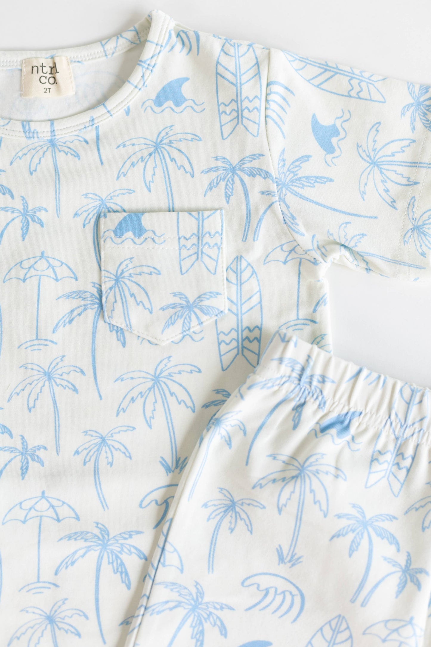 Playtime Short Sleeve Short Set | Coastal Daze