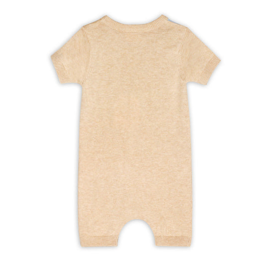 Beach Day Jacquard Knit Baby Romper