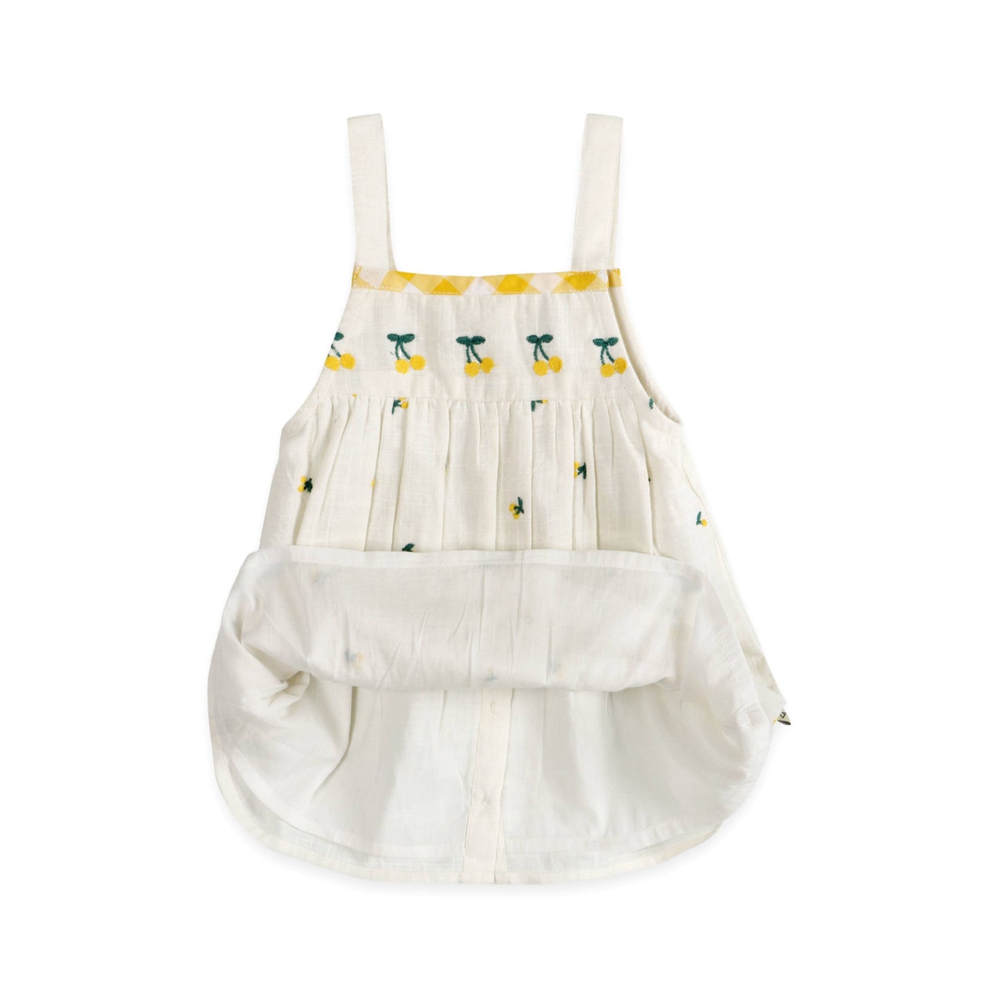 Lulu Embroidered Baby Dress + Bloomer