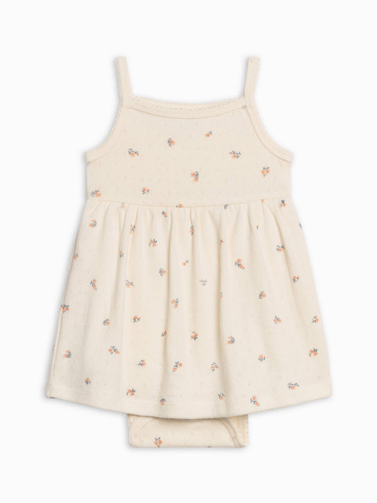 Soleil Pointelle Bodysuit Dress
