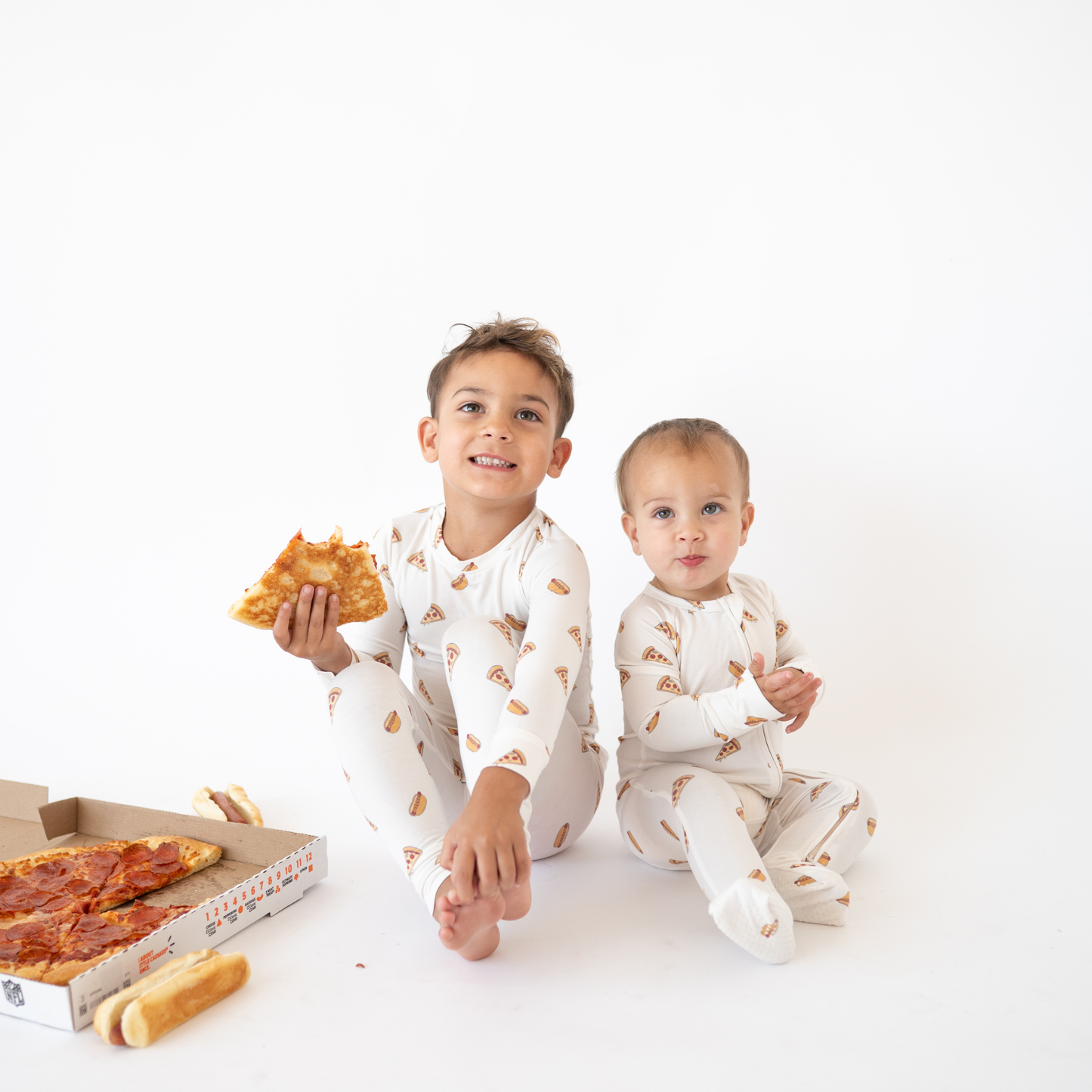 Slice, Slice, Baby Bamboo 2-Way Zip Romper