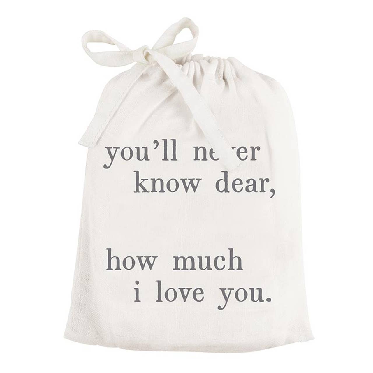 You'll Never Know Dear - Swaddle Blanket