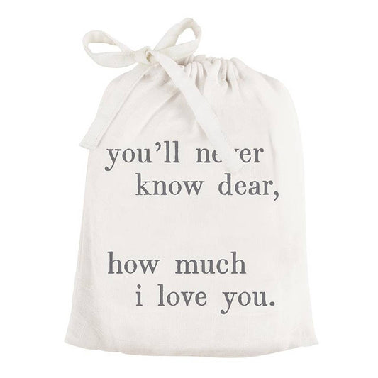 You'll Never Know Dear - Swaddle Blanket